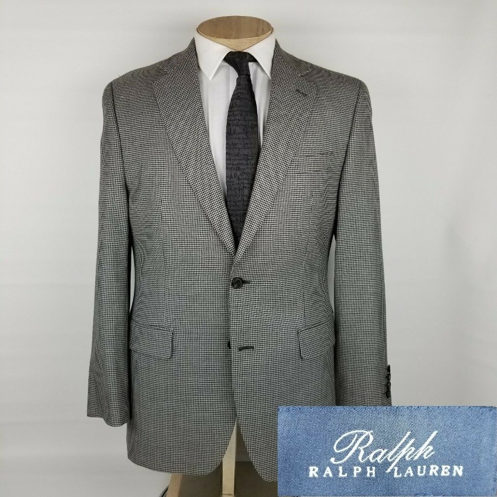 Ralph Lauren Blue Label Mens Sport Coat 41R Silk